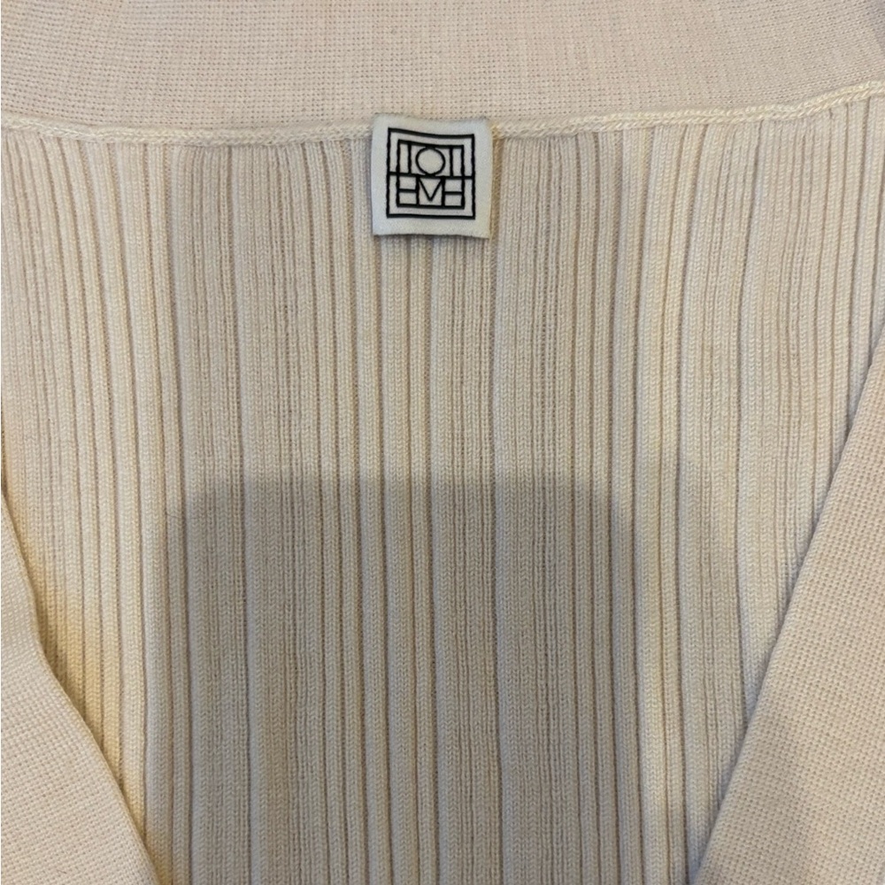 TOTEME Ribbed Cardigan - Picture 3 of 7